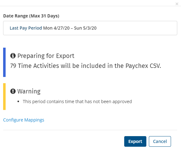 How to Use the Paychex Integration